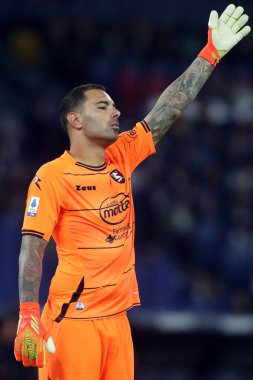 Roma, İtalya 30.10.2022: İtalya Futbol Şampiyonası Serisi A 2022-2023, İtalya 'daki Olimpiyat Stadyumu' nda SS Lazio ile Salernitana Calcio arasında oynanan karşılaşma..