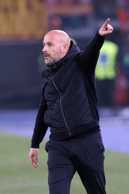 Rome, Italy 15.01.2023:  Italiano (Fiorentina) in action during the Serie A football match between AS Roma and AC Fiorentina  at Stadio Olimpico on January 15, 2023 in Rome, Italy.