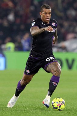 Rome, Italy 15.01.2023: Igor (Fiorentina) in action during the Serie A football match between AS Roma and AC Fiorentina  at Stadio Olimpico on January 15, 2023 in Rome, Italy.