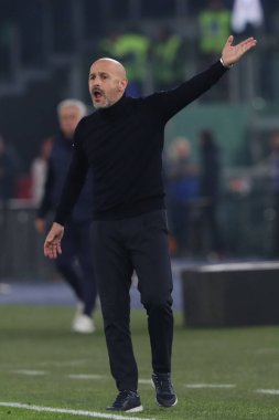 Rome, Italy 15.01.2023: Italiano (Fiorentina) in action during the Serie A football match between AS Roma and AC Fiorentina  at Stadio Olimpico on January 15, 2023 in Rome, Italy.