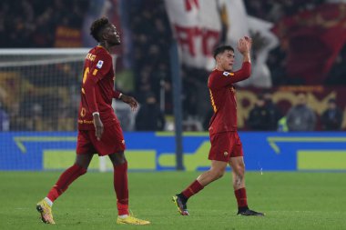 Rome, Italy 15.01.2023:  in action during the Serie A football match between AS Roma and AC Fiorentina  at Stadio Olimpico on January 15, 2023 in Rome, Italy.