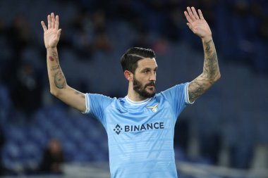 Rome, Italy 19.01.2023: Luis Alberto (Lazio) in action during  the Freccia Rossa Italy Cup match between SS Lazio and Bologna  at Stadio Olimpico on January 19, 2023 in Rome, Italy.