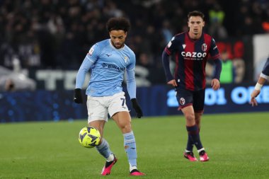 Rome, Italy 19.01.2023: Felipe Anderson (Lazio), Sosa in action during  the Freccia Rossa Italy Cup match between SS Lazio and Bologna  at Stadio Olimpico on January 19, 2023 in Rome, Italy.