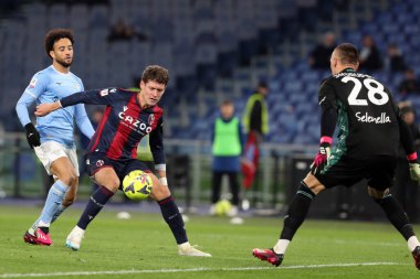 Rome, Italy 19.01.2023: Soso (bologna) in action during  the Freccia Rossa Italy Cup match between SS Lazio and Bologna  at Stadio Olimpico on January 19, 2023 in Rome, Italy.