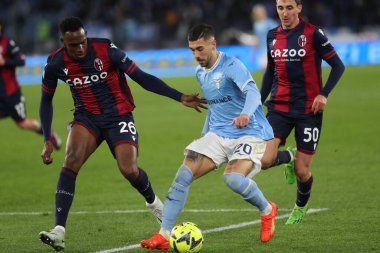 Rome, Italy 19.01.2023: in action during  the Freccia Rossa Italy Cup match between SS Lazio and Bologna  at Stadio Olimpico on January 19, 2023 in Rome, Italy.