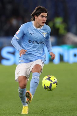 Rome, Italy 19.01.2023: Luka Romero (Lazio) in action during  the Freccia Rossa Italy Cup match between SS Lazio and Bologna  at Stadio Olimpico on January 19, 2023 in Rome, Italy.