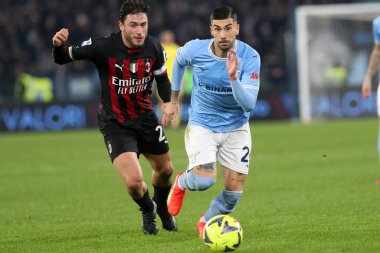 Rome, Italy 24.01.2023:  in action during the Serie A match day 19 between SS Lazio and AC Milan at Stadio Olimpico on January 24, 2023 in Rome, Italy.