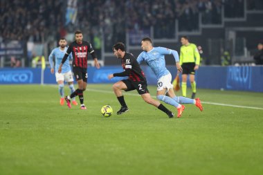 Rome, Italy 24.01.2023:  in action during the Serie A match day 19 between SS Lazio and AC Milan at Stadio Olimpico on January 24, 2023 in Rome, Italy.