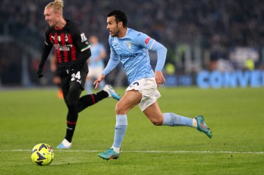 Rome, Italy 24.01.2023:  in action during the Serie A match day 19 between SS Lazio and AC Milan at Stadio Olimpico on January 24, 2023 in Rome, Italy.