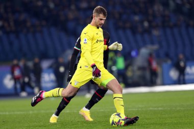 Rome, Italy 24.01.2023: Ivan Predel (Lazio) in action during the Serie A match day 19 between SS Lazio and AC Milan at Stadio Olimpico on January 24, 2023 in Rome, Italy.