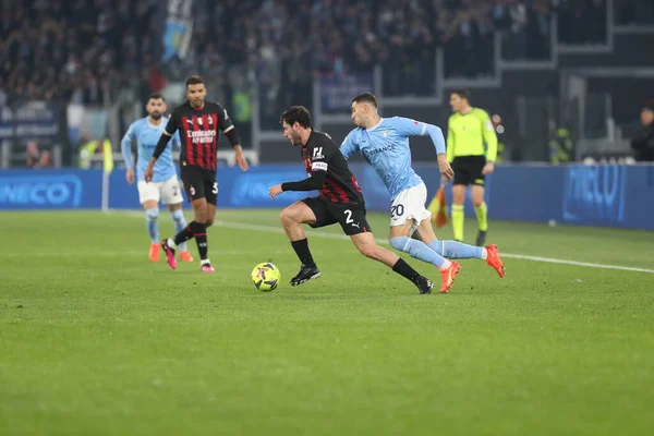 Rome, Italy 24.01.2023:  in action during the Serie A match day 19 between SS Lazio and AC Milan at Stadio Olimpico on January 24, 2023 in Rome, Italy.