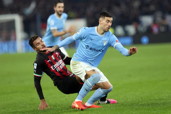 Rome, Italy 24.01.2023:  in action during the Serie A match day 19 between SS Lazio and AC Milan at Stadio Olimpico on January 24, 2023 in Rome, Italy.