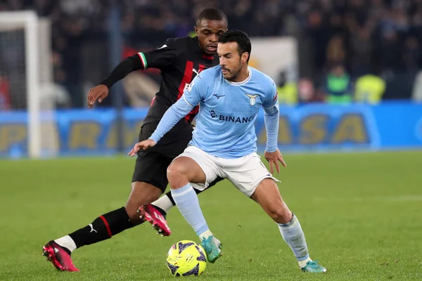 Rome, Italy 24.01.2023: Pedro (Lazio) in action during the Serie A match day 19 between SS Lazio and AC Milan at Stadio Olimpico on January 24, 2023 in Rome, Italy.