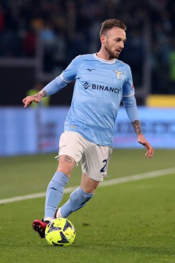 Rome, Italy 29.1.2023: Manuel Lazzari (Lazio) in action during the Serie A football match, day 20, between SS Lazio vs Acf Fiorentina at Stadio Olimpico on January 29, 2023 in Rome, Italy.