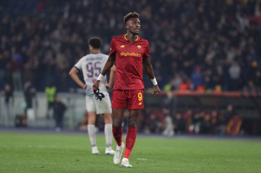 Rome, Italy 19.02.2023:  in action during the  UEFA EUROPA League 2023 football match between AS Roma vs FC Salzburg at Stadio Olimpico on February 23, 2023 in Rome, Italy.