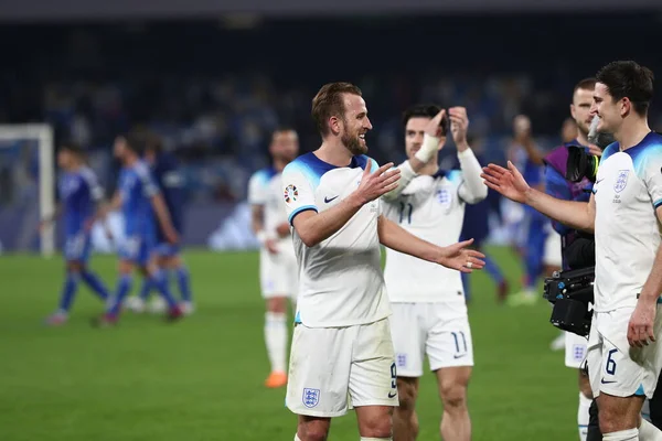 stock image Naples, Italy 23.03.2023:  in action during the Uefa European Qualifiers 2024 Group C football match between ITALY VS ENGLAND at Diego Armando Maradona stadium in Naples, Italy.