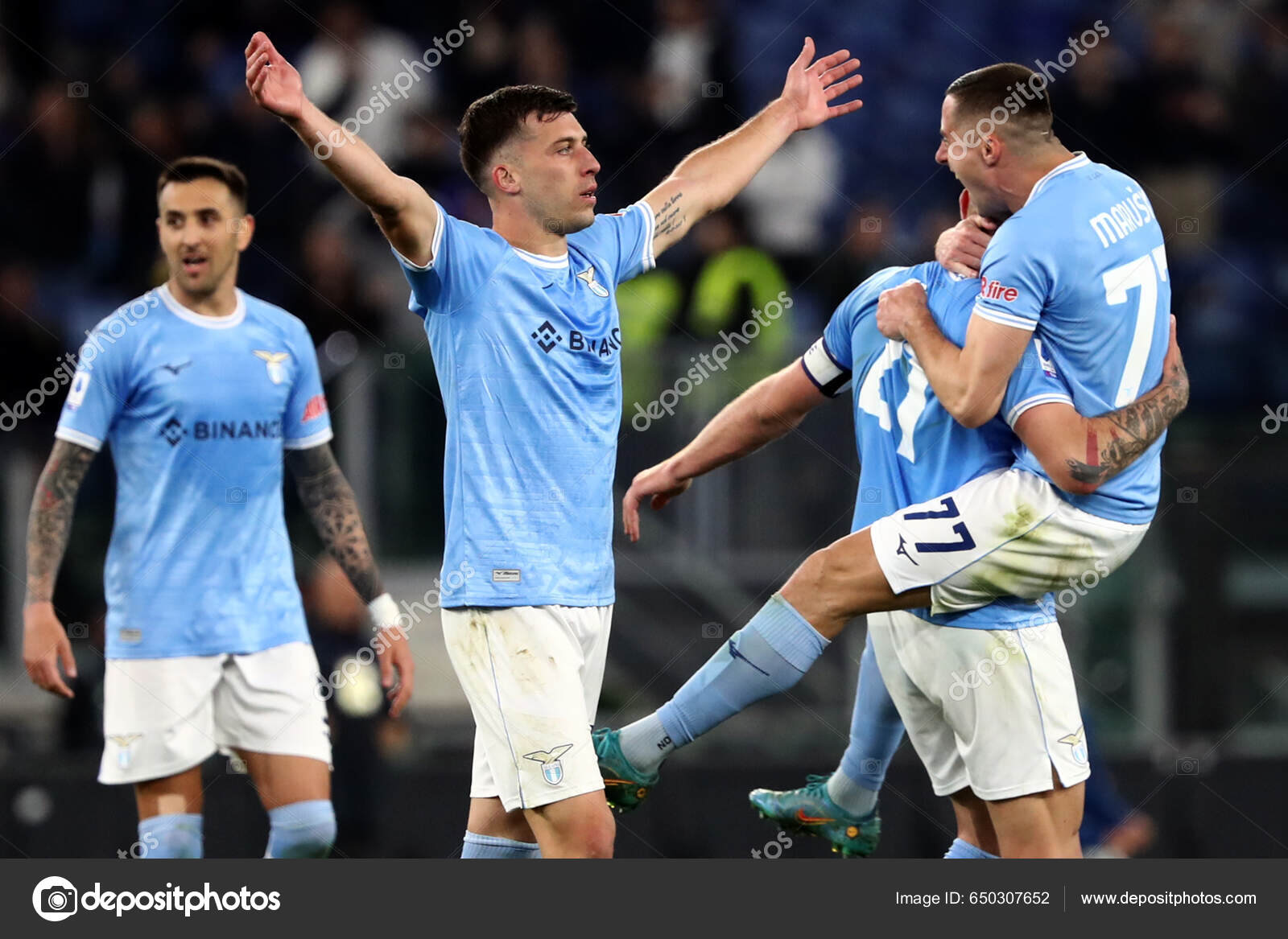 Ivan Ilic Torino Fc Celebrates Goal Editorial Stock Photo - Stock Image