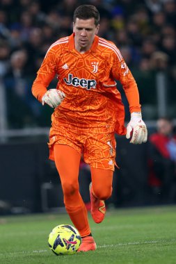 Roma, İtalya 08.04.2023: Wojciech Szczesney (Juventus) Serie A 2022 / 2023 şampiyonluk maçı sırasında, 29 gün içinde, SS Lazio FC Juventus Torino 'ya karşı Roma Olimpiyat Stadyumu' nda oynanan karşılaşma..