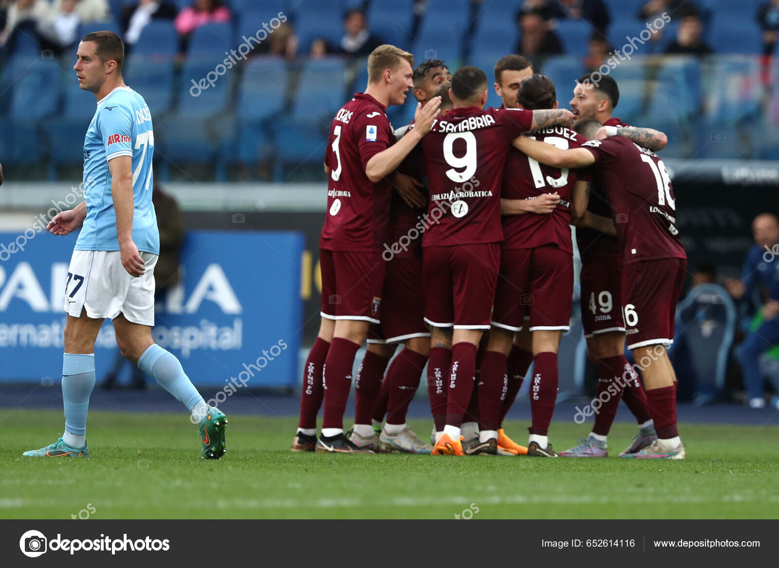 Ivan Ilic Torino Fc Celebrates Goal Editorial Stock Photo - Stock Image