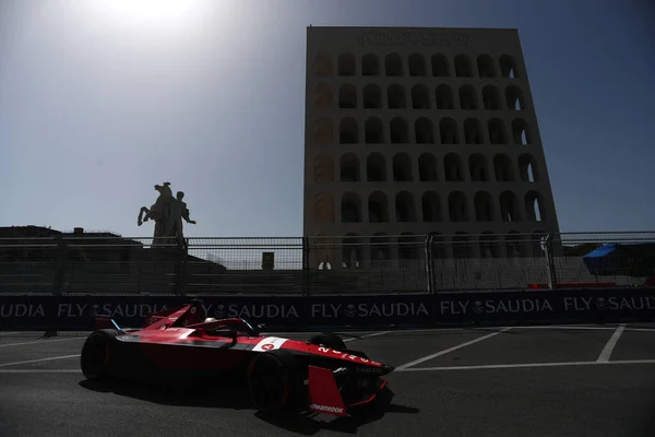 Řím Itálie 2023 Jake Dennis Tým Avalanche Andretti Zvítězil Formuli — Stock fotografie