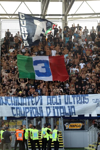 Frosinone Talya 2023 Napoli Taraftarları Talya Serie 2023 2024 Futbol — Stok fotoğraf