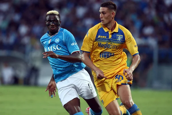 stock image Frosinone, Italy 19.08.2023:  in action during the Italy Serie A 2023/2024 football match day 1, between Frosinone vs Napoli Calcio at Benito Stirpe stadium in Frosinone, Italy.