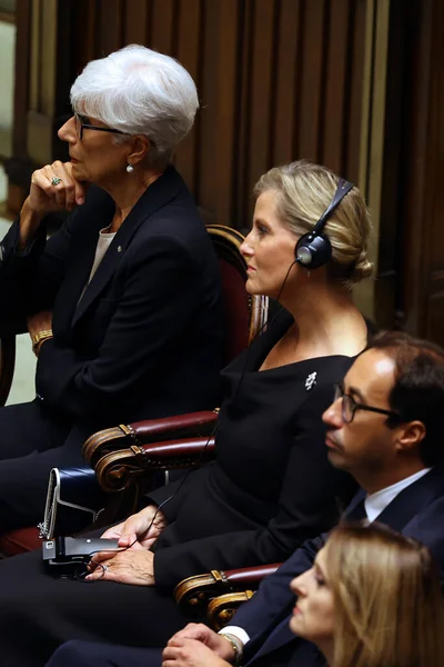 Róma Olaszország 2023 Sophe Edinburgh Hercegnője Jelen Van Giorgio Napolitano — Stock Fotó