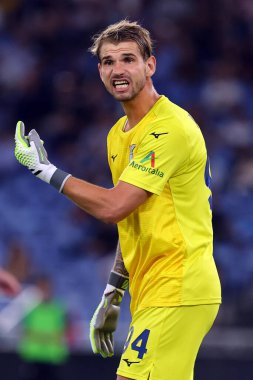 Roma, İtalya 27.09.2023: İtalya Serie A TIM 2023-2024 6 gün süren Lazio-FC Torino maçında Roma Olimpiyat Stadyumu 'nda karşılaşacak..