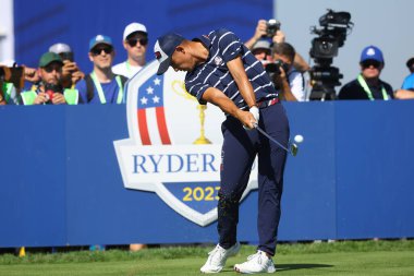 Rome, Italy 29.09.2023:  Rickie Fowler of USA during Foursomes Session at RYDER CUP 2023 at Marco Simone Golf & Country Club di Guidonia Montecelio, Roma clipart