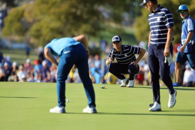 Roma, İtalya 29.09.2023: RYDER CUP 2023 Marco Simone Golf & Country Club di Guidonia Montecelio, Roma