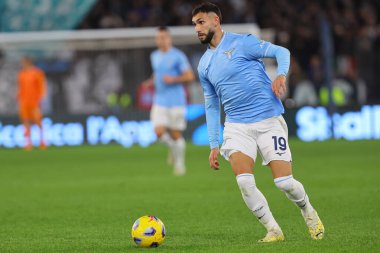 Roma, İtalya 02.12.2023: Lazio 'lu Taty Castellanos İtalya Serie A TIM 2023-2024 futbol karşılaşması sırasında, SS Lazio ile Cagliari Calcio arasında Roma Olimpiyat Stadyumu' nda oynanan karşılaşma..