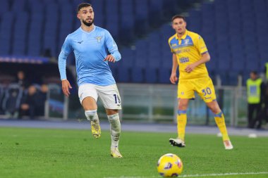 Roma, İtalya 29.12.2023: Lazio 'lu Taty Castellanos İtalyan Serisi A TIM 2023-2024 futbol karşılaşmasında Roma Olimpiyat Stadyumu' nda SS Lazio 'ya karşı Frosinone.