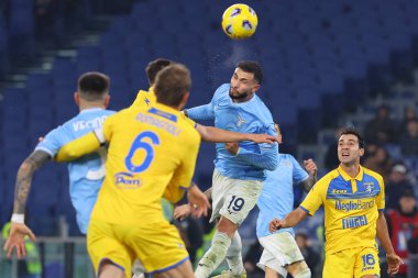 Roma, İtalya 29.12.2023: Lazio 'lu Taty Castellanos 1-1' lik skorla gol attı ve İtalya Serisi A TIM 2023-2024 futbol karşılaşmasında SS Lazio ile Roma Olimpiyat Stadyumu 'ndaki Frosinone karşılaşmasını kutladı..