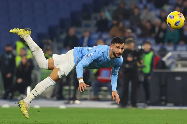 Roma, İtalya 29.12.2023: Lazio 'lu Taty Castellanos İtalyan Serisi A TIM 2023-2024 futbol karşılaşmasında Roma Olimpiyat Stadyumu' nda SS Lazio 'ya karşı Frosinone.