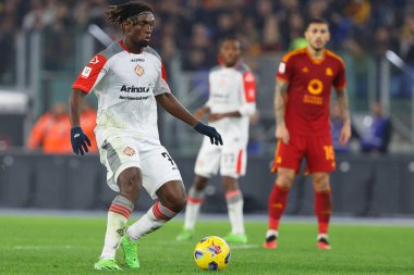 Rome, Italy 03.01.2024: Frank Tsadjout of Cremonese in action during  the ITALY TIM CUP 2023-2024, round of 16,  football match AS ROMA VS CREMONESE at Olympic Stadium in Rome.