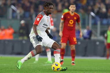 Rome, Italy 03.01.2024: Frank Tsadjout of Cremonese in action during  the ITALY TIM CUP 2023-2024, round of 16,  football match AS ROMA VS CREMONESE at Olympic Stadium in Rome.