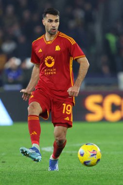 Rome, Italy 03.01.2024: Zeki Celik of Roma in action during  the ITALY TIM CUP 2023-2024, round of 16,  football match AS ROMA VS CREMONESE at Olympic Stadium in Rome.