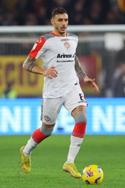 Rome, Italy 03.01.2024: Michele Collocolo of Cremonese in action during  the ITALY TIM CUP 2023-2024, round of 16,  football match AS ROMA VS CREMONESE at Olympic Stadium in Rome.