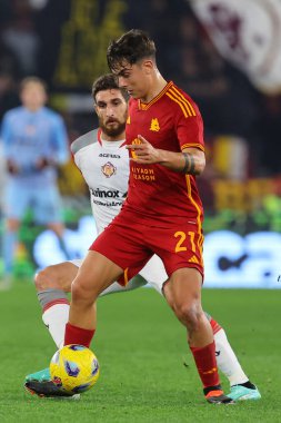 Rome, Italy 03.01.2024: Paulo Dybala of Roma in action during  the ITALY TIM CUP 2023-2024, round of 16,  football match AS ROMA VS CREMONESE at Olympic Stadium in Rome.