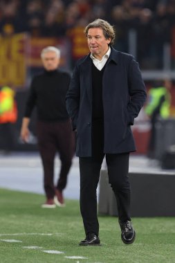 Rome, Italy 03.01.2024: in action during  the ITALY TIM CUP 2023-2024, round of 16,  football match AS ROMA VS CREMONESE at Olympic Stadium in Rome.