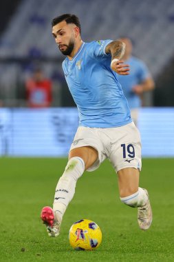 Roma, İtalya 28.01.2024: Lazio 'lu Taty Castellanos İtalyan Serisi A TIM 2023-2024 futbol karşılaşmasında Roma' daki Olimpiyat Stadyumu 'nda SS Lazio ile SSC Napoli karşılaşacak..