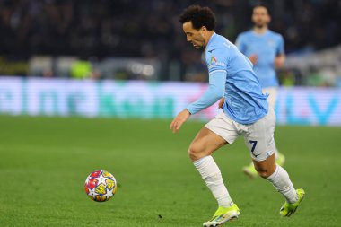 Roma, İtalya 14.2.2024: Uefa Şampiyonlar Ligi 2023-2024 maçında 16 'ncı tur SS Lazio, FC Bayern Mucnhen' e karşı Roma Olimpiyat Stadyumu 'nda oynandı..