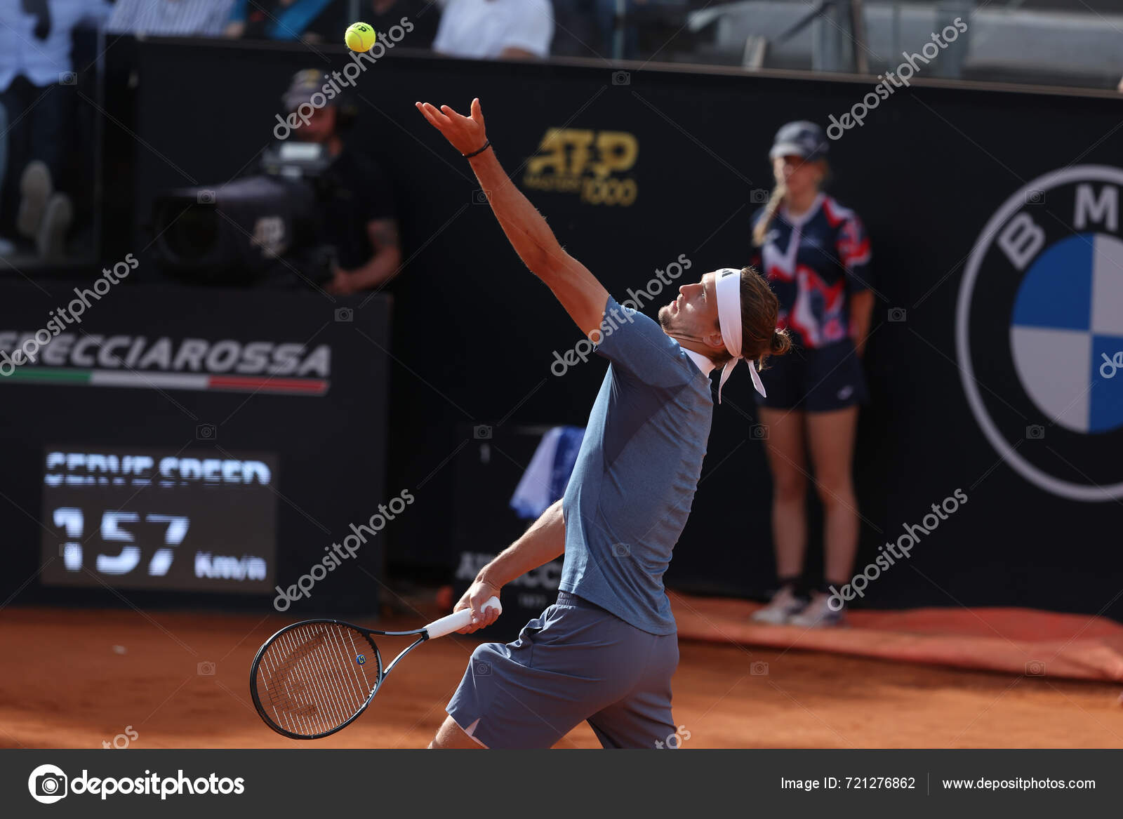 Rome Italy 2024 Alexander Zverev Nicolas Jarry Chile Final Match