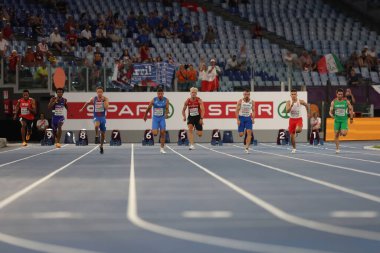 Roma, İtalya 7.06.2024: 20 Yarış Walw Kadın Avrupa Atletizm Şampiyonası 2024 Roma Olimpiyat Stadyumu