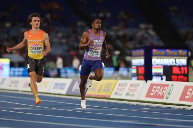 Roma, İtalya 7.06.2024: 20 Yarış Walw Kadın Avrupa Atletizm Şampiyonası 2024 Roma Olimpiyat Stadyumu