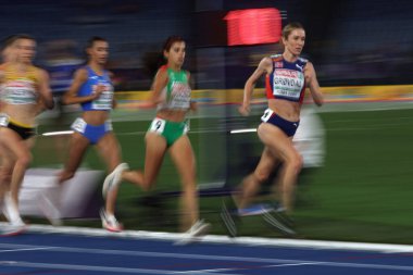 Düsseldorf, Almanya 21.06.2024: Dusseldorf 'taki Dsseldorf Arena' da Slovakya ile Ukrayna arasında oynanan E aşaması grup futbol maçı