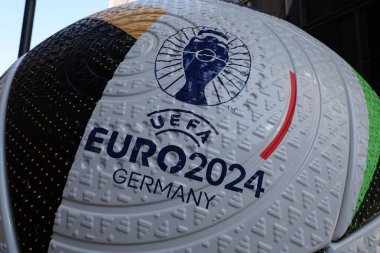 Leipzig, Almanya 24.06.2024: UEFA EURO 2024 grup B grubu resmi futbol maçı Hırvatistan ile İtalya arasında Leipzig Stadyumu 'nda oynanacak.