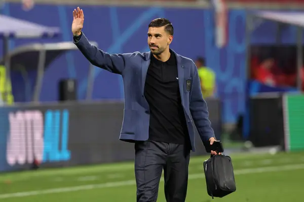 stock image Leipzig, Germany 24.06.2024: Mattia Zaccagni of Italy at end of the UEFA EURO 2024 Matchday 3, group stage B football match between Croatia vs Italy at Leipzig Stadium.