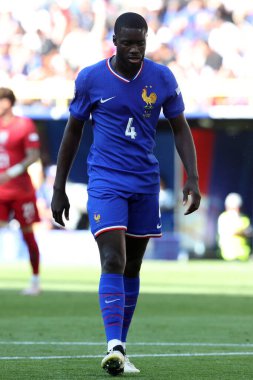 Dortmund, Almanya 25.06.2024: UEFA EURO 2024 maçında Ferland Mendy, Fransa ile Polonya arasındaki D aşaması futbol maçı BVB Stadion Dortmund.