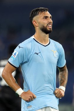 Roma, İtalya 18.08.2024: Lazio 'lu Taty Castellanos, İtalya futbol şampiyonluğu sırasında Serie A Enilive 2024-2025 karşılaşması sırasında 18 Ağustos 2024' te Roma 'daki Stadio Olimpico' da SS Lazio-Venezia FC karşılaşması düzenlendi..